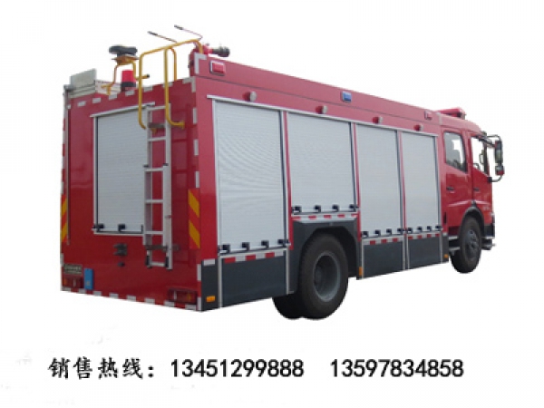 東風天錦水罐(泡沫)消防車載液6噸(國五)